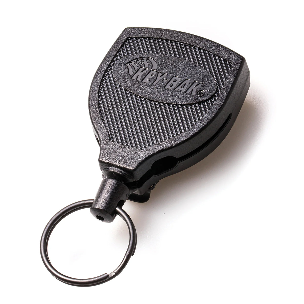 KeyBak Super 48 Plus Ambidextrous Heavy Duty Retractable Keychain with Belt Clip