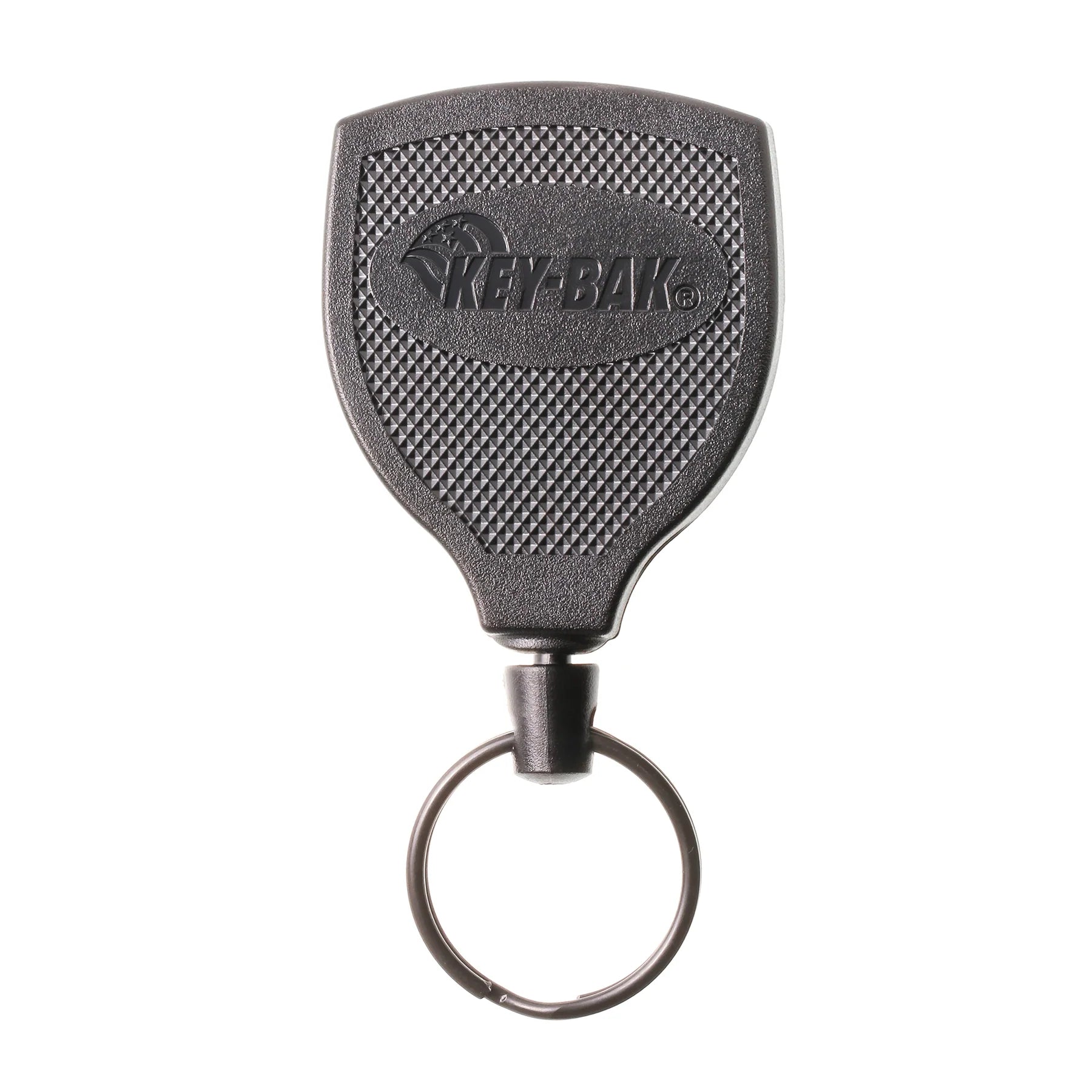 KeyBak Super 48 Plus Ambidextrous Heavy Duty Retractable Keychain with Belt Clip