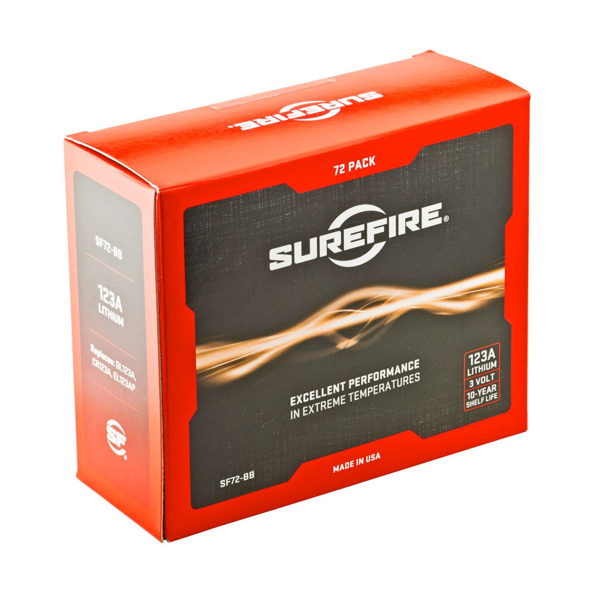 SureFire 123A Lithium Batteries 72 Pack / Box Accessories Surefire Tactical Gear Supplier Tactical Distributors Australia