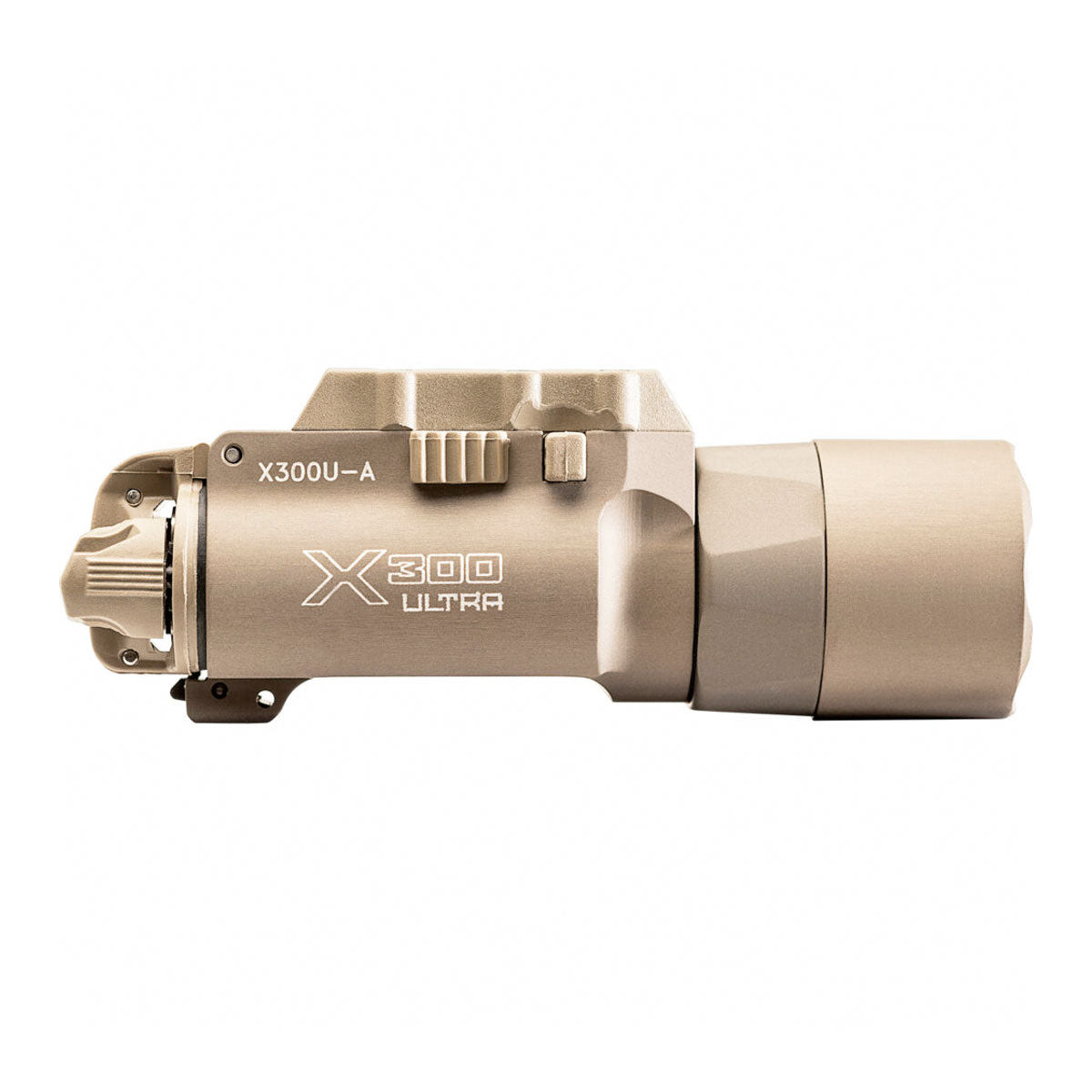 Surefire X300U-A Ultra-High-Output LED Handgun WeaponLight Tan Flashlights and Lighting Surefire Tactical Gear Supplier Tactical Distributors Australia