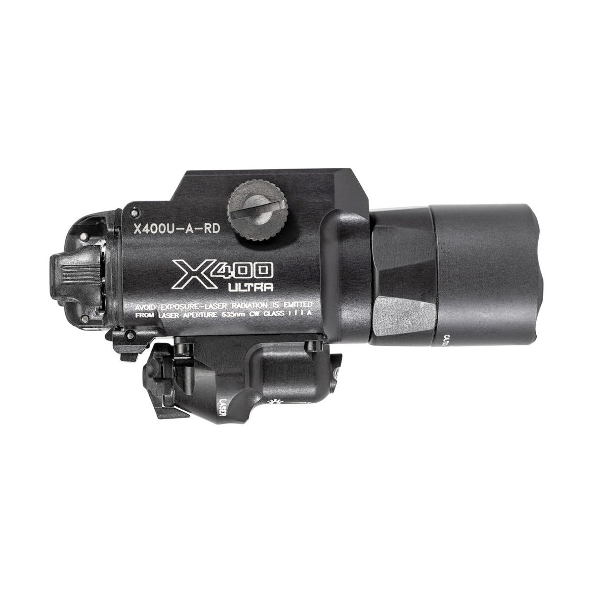 Surefire X400U WeaponLight LED Handgun or Long Gun WeaponLight with Laser Flashlights and Lighting Surefire Tactical Gear Supplier Tactical Distributors Australia