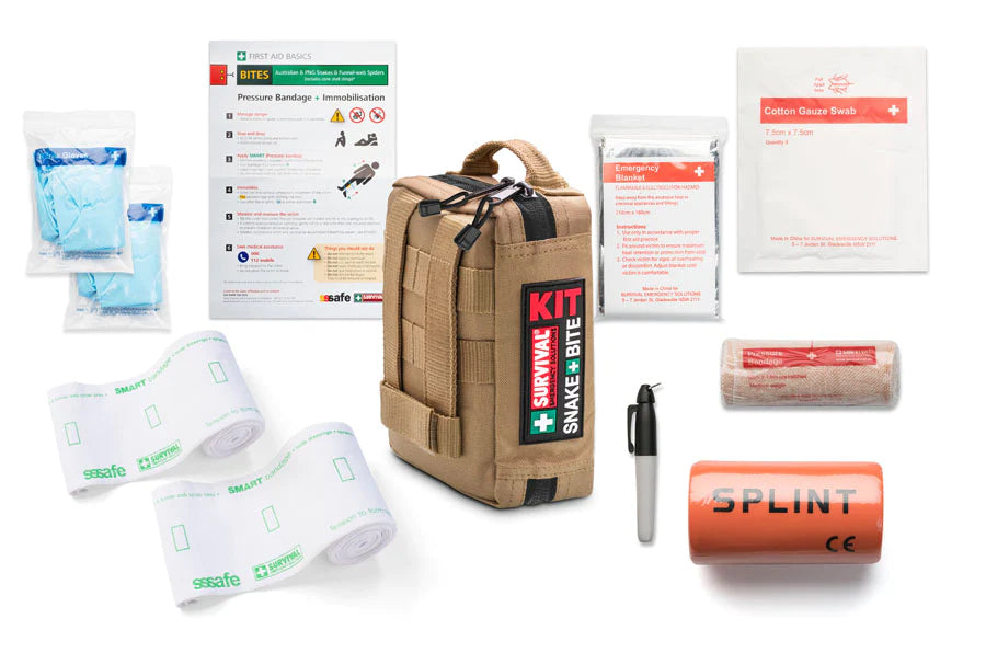 SURVIVAL Snake Bite Kit First Aid and Medical Survival Tactical Gear Supplier Tactical Distributors Australia