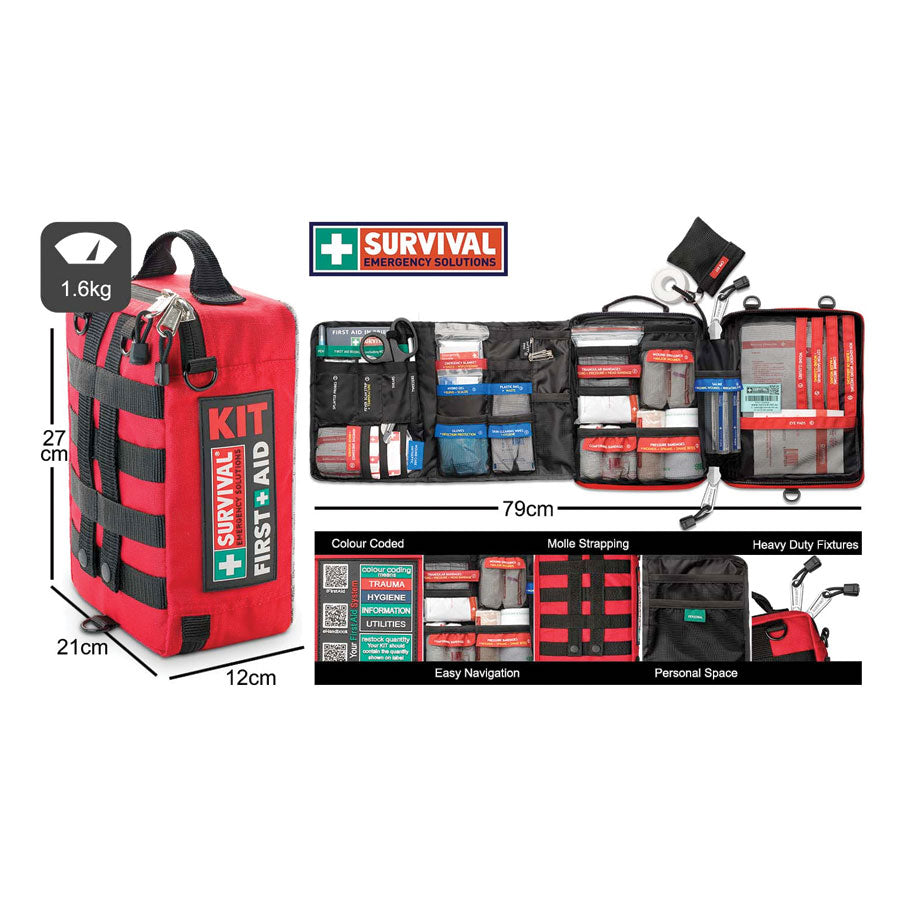 SURVIVAL Workplace First Aid KIT First Aid and Medical Survival Tactical Gear Supplier Tactical Distributors Australia