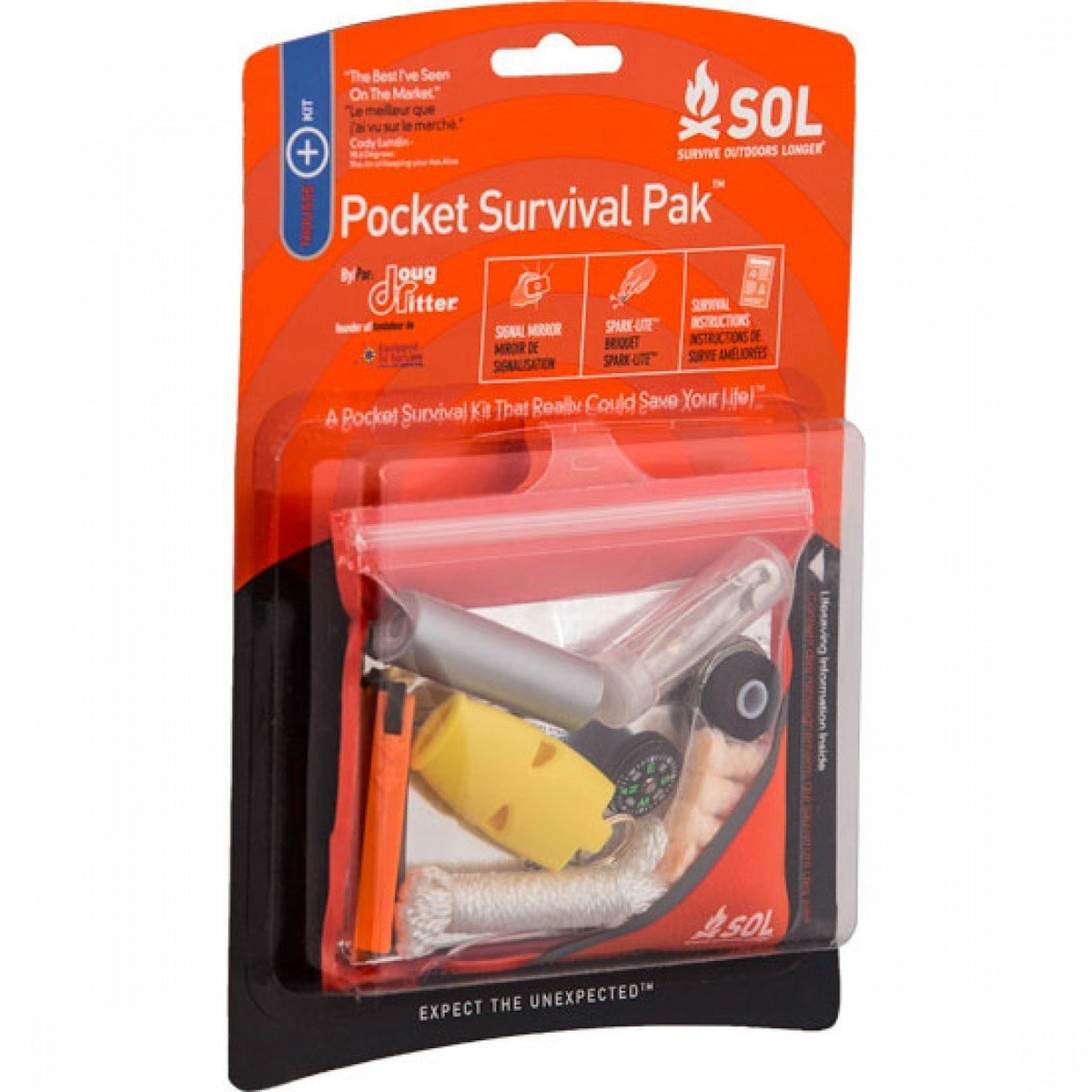 Survive Outdoors Longer SOL Pocket Survival Pak Outdoor and Survival Survive Outdoors Longer Tactical Gear Supplier Tactical Distributors Australia