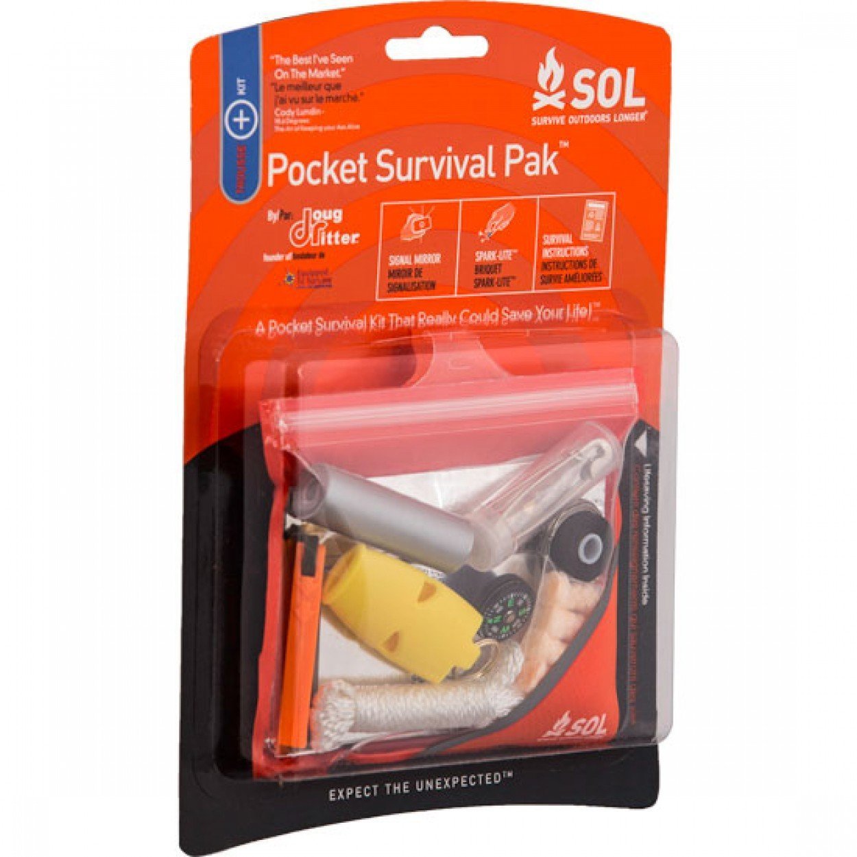 Survive Outdoors Longer SOL Pocket Survival Pak Outdoor and Survival Survive Outdoors Longer Tactical Gear Supplier Tactical Distributors Australia