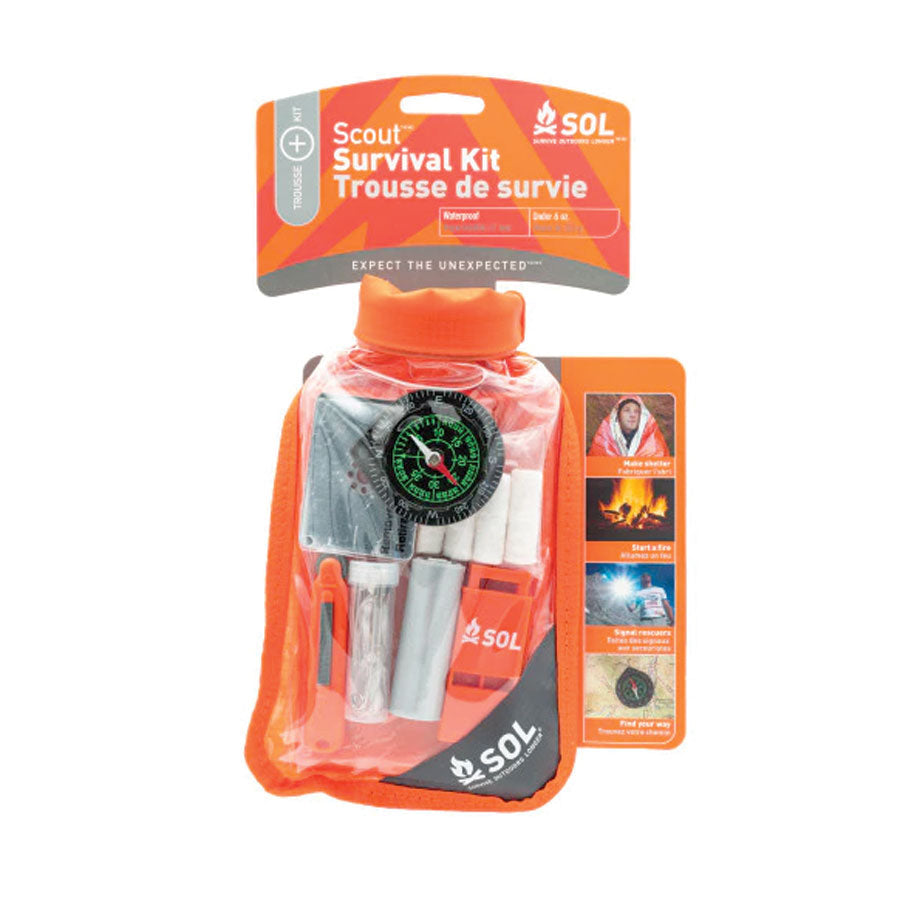 Survive Outdoors Longer SOL Scout Survival Kit Outdoor and Survival Survive Outdoors Longer Tactical Gear Supplier Tactical Distributors Australia