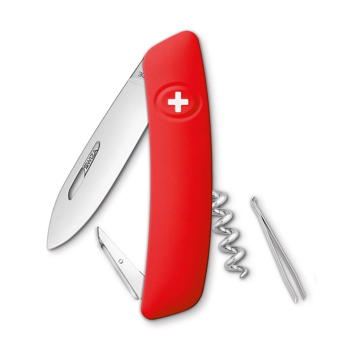 SWIZA Knives D01 Swiss Pocket Knife Red Knives Swiza Knives Tactical Gear Supplier Tactical Distributors Australia