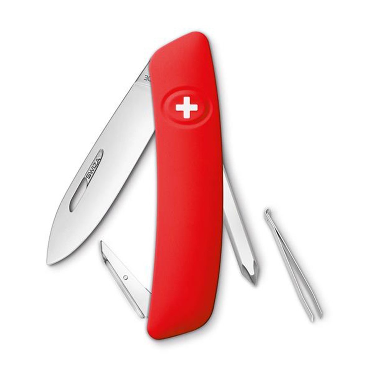 SWIZA Knives D02 Swiss Pocket Knife Red Knives Swiza Knives Tactical Gear Supplier Tactical Distributors Australia