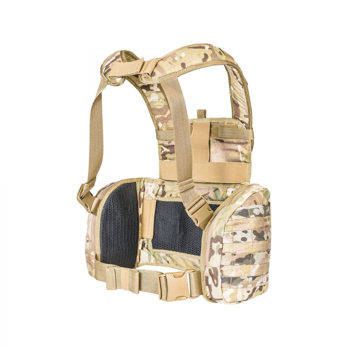 Tasmanian Tiger Chest Rig MKII Harness with Side Pockets MultiCam Accessories Tasmanian Tiger Tactical Gear Supplier Tactical Distributors Australia