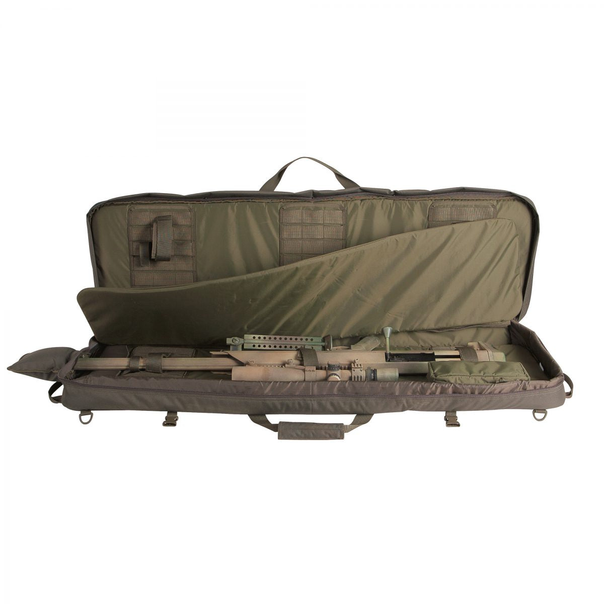 Tasmanian Tiger Double Modular Rifle Bag Black Bags, Packs and Cases Tasmanian Tiger Tactical Gear Supplier Tactical Distributors Australia