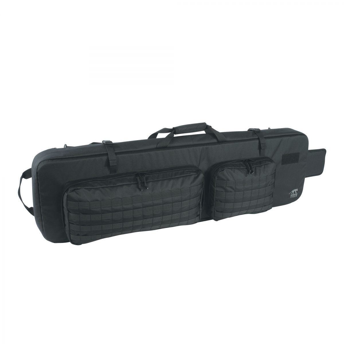 Tasmanian Tiger Double Modular Rifle Bag Black Bags, Packs and Cases Tasmanian Tiger Black Tactical Gear Supplier Tactical Distributors Australia