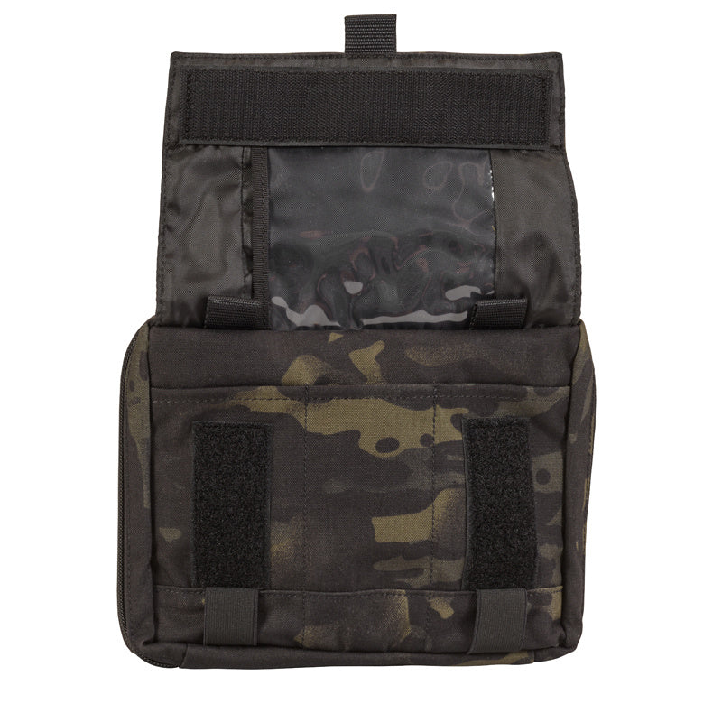 Tasmanian Tiger EDC MOLLE Zipper Pouch Multicam Black Accessories Tasmanian Tiger Tactical Gear Supplier Tactical Distributors Australia