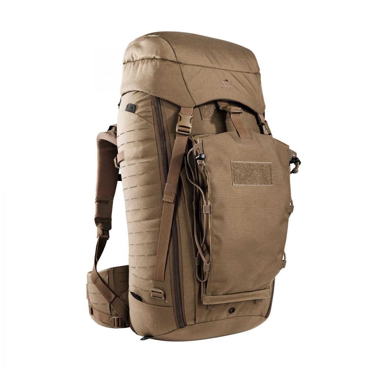 Tasmanian Tiger Modular Pack 45 Plus Coyote Brown Backpacks Tasmanian Tiger Tactical Gear Supplier Tactical Distributors Australia