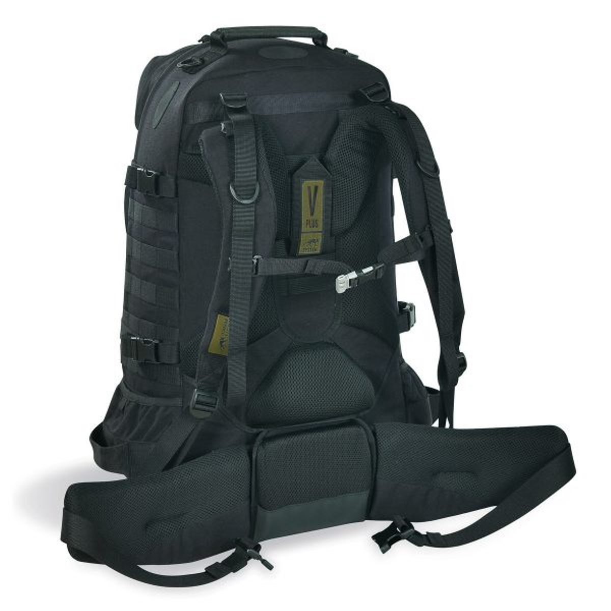 Tasmanian Tiger Trooper Pack Black Backpacks Tasmanian Tiger Tactical Gear Supplier Tactical Distributors Australia