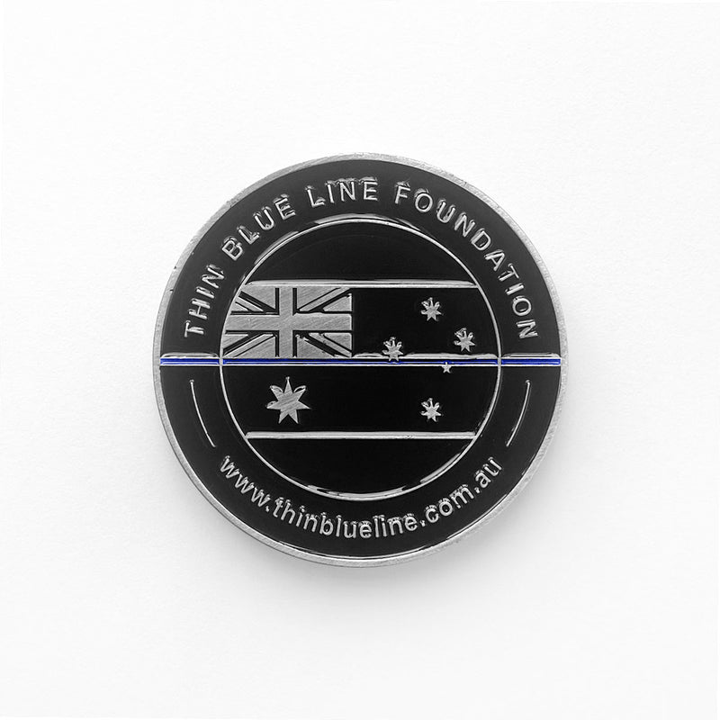 Thin Blue Line Foundation Challenge Coin - Tactical Gear