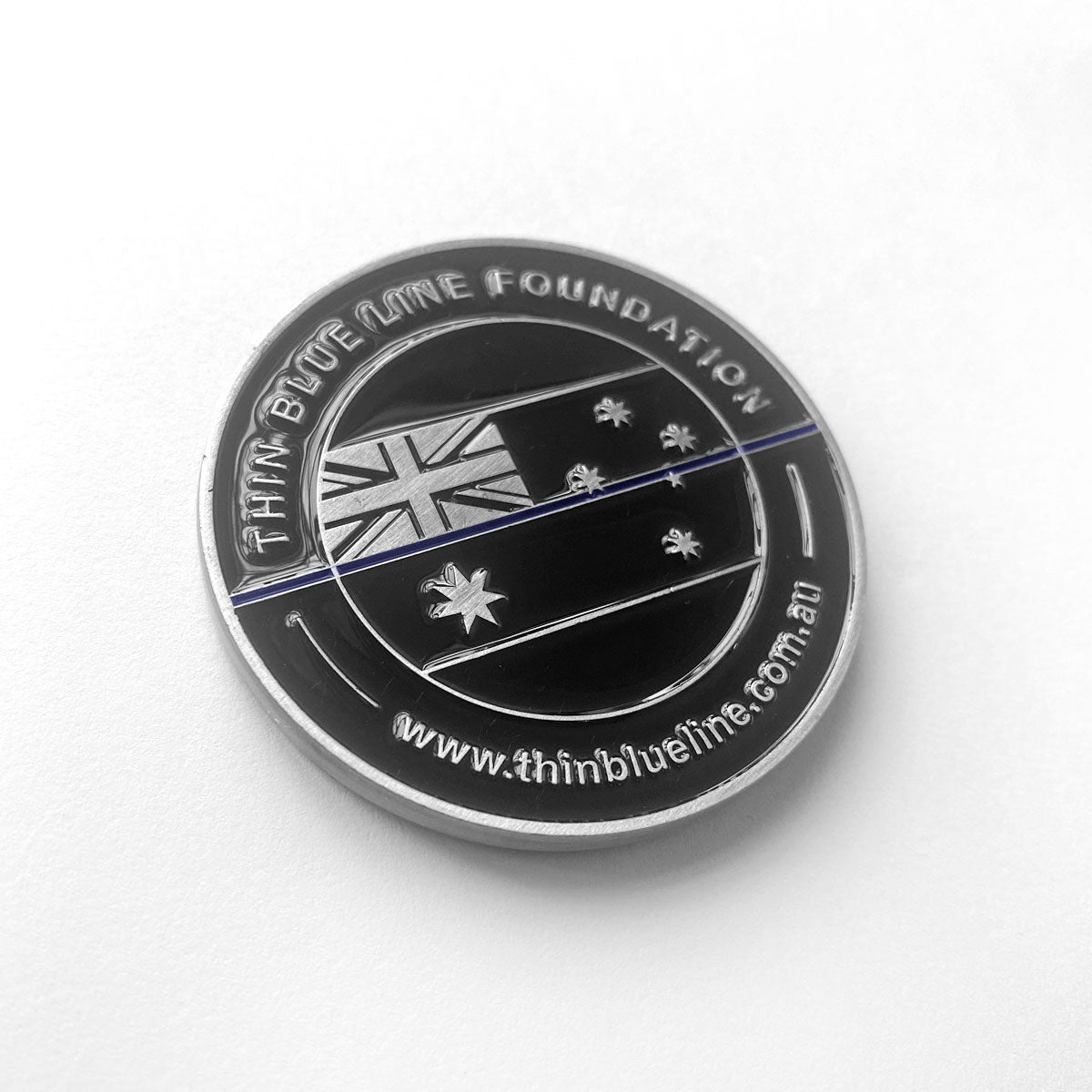 Thin Blue Line Foundation Challenge Coin