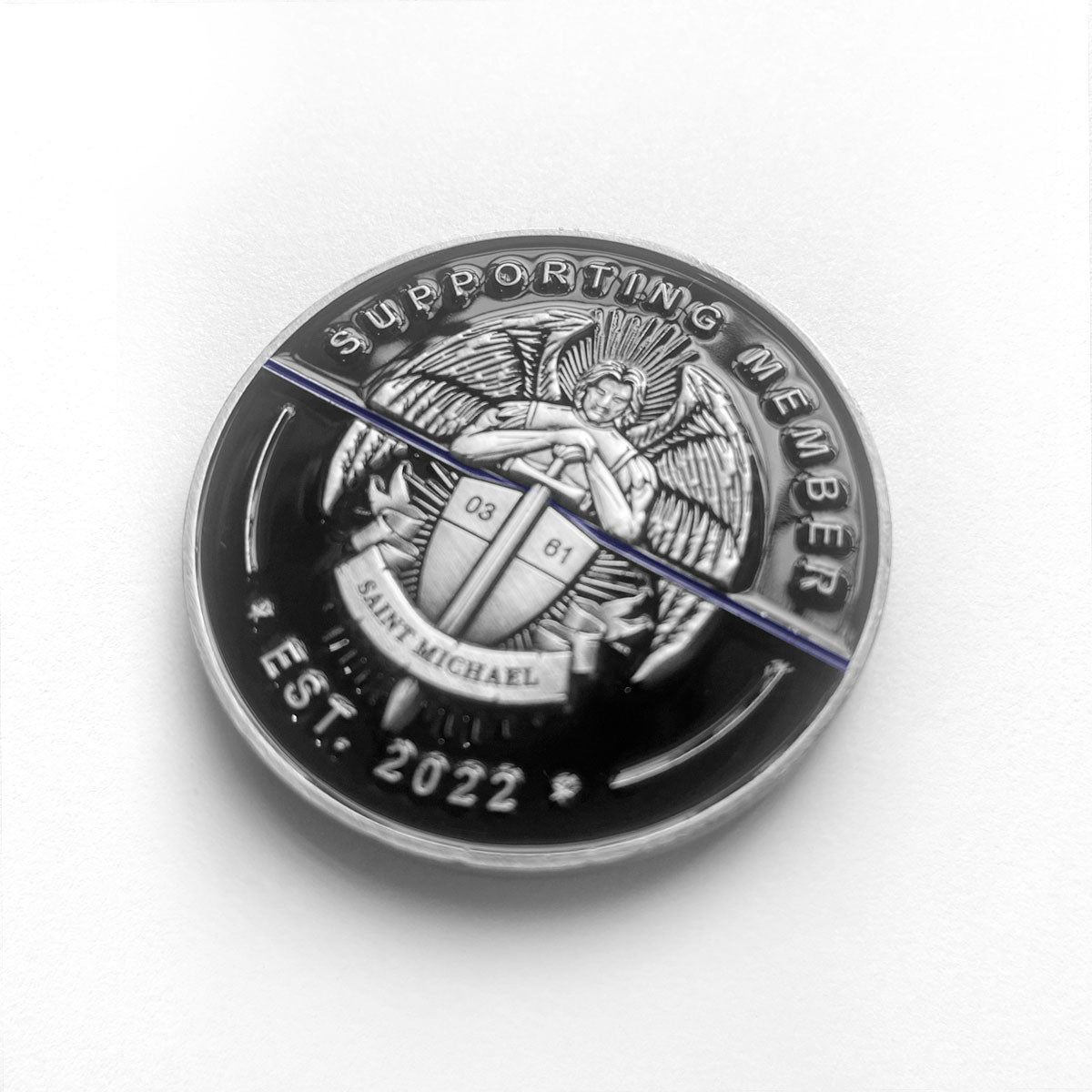 Thin Blue Line Foundation Challenge Coin