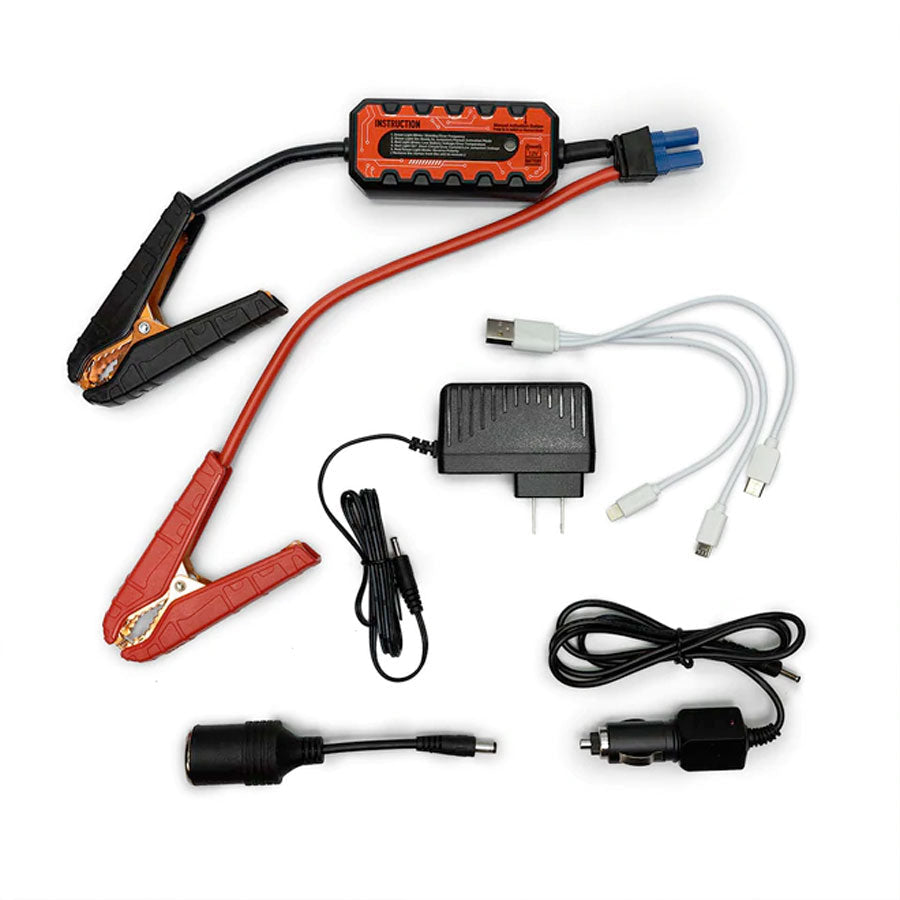 The Zeus Portable Jump Starter & USB Charger from Uncharted Supply Co Accessories Uncharted Supply Co Tactical Gear Supplier Tactical Distributors Australia