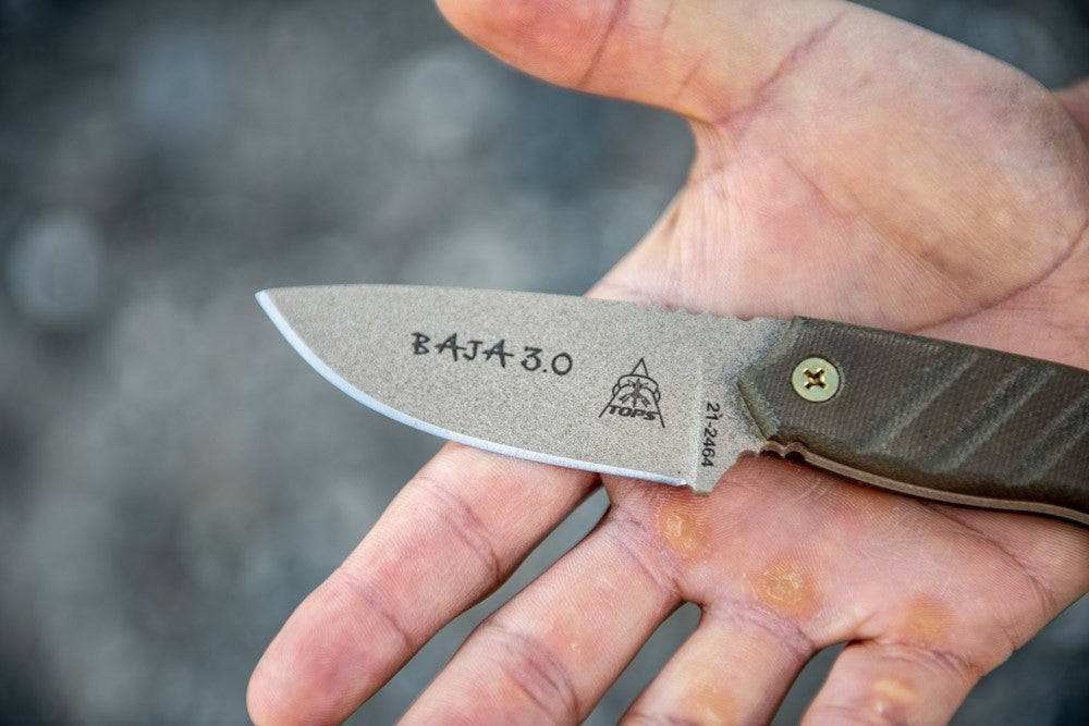 TOPS Knives Baja 3.0 Knife Knives TOPS Knives Tactical Gear Supplier Tactical Distributors Australia
