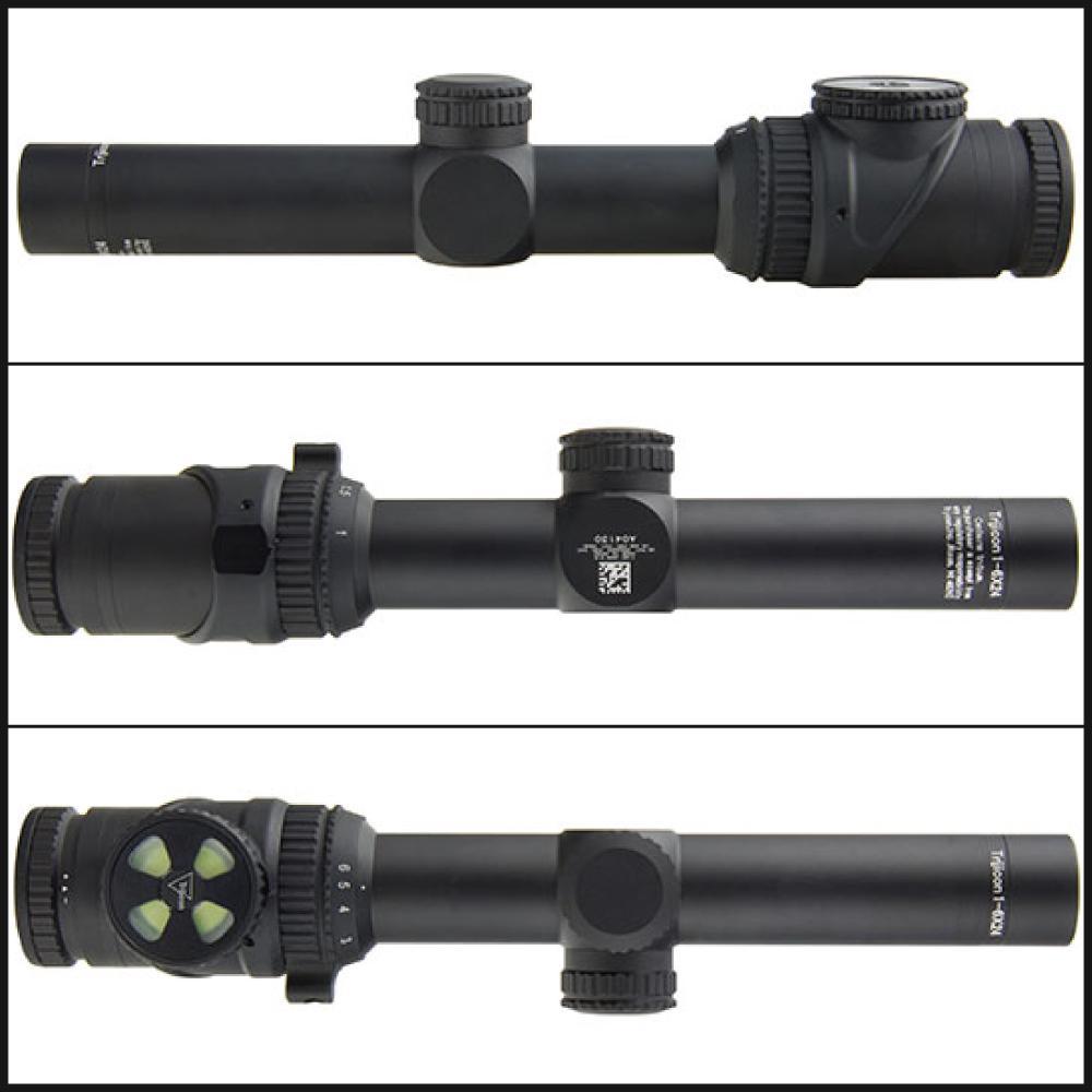 Trijicon AccuPoint 1-6x24 30mm Tube Riflescope MIL-DOT Crosshair with Green Dot Optics Trijicon Tactical Gear Supplier Tactical Distributors Australia