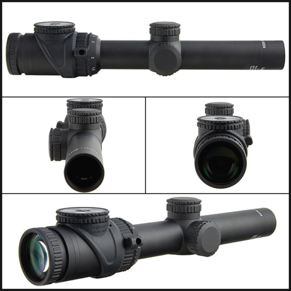 Trijicon AccuPoint 1-6x24 30mm Tube Riflescope MIL-DOT Crosshair with Green Dot Optics Trijicon Tactical Gear Supplier Tactical Distributors Australia