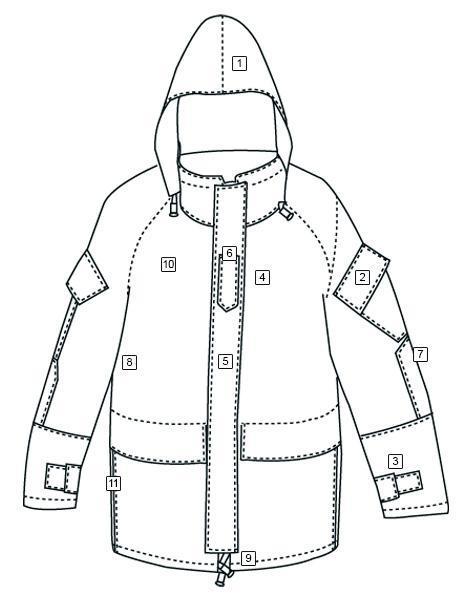 TruSpec H2O Proof ECWCS Parka MultiCam Rain Jacket Outerwear TruSpec Tactical Gear Supplier Tactical Distributors Australia