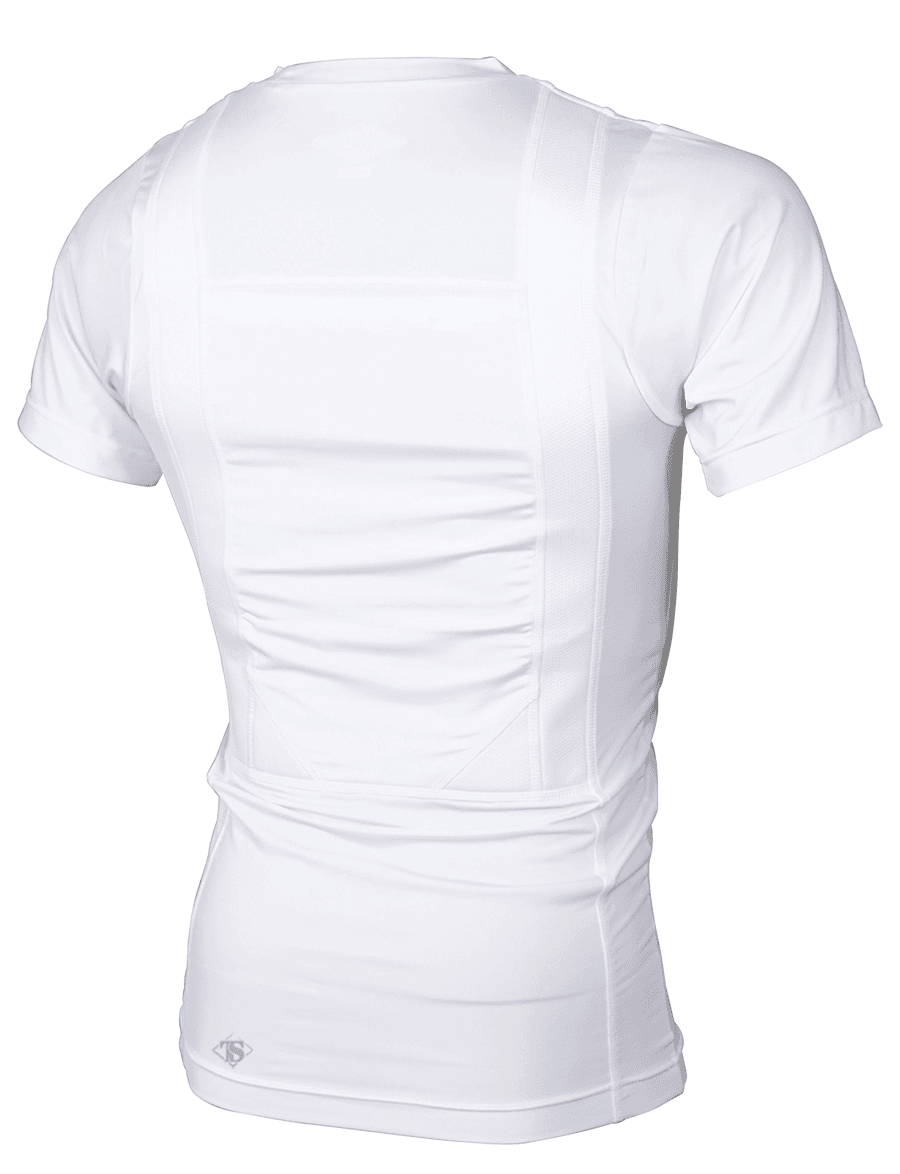 TruSpec Mens Concealed Armour Shirt White Base Layers TruSpec Extra Small Tactical Gear Supplier Tactical Distributors Australia