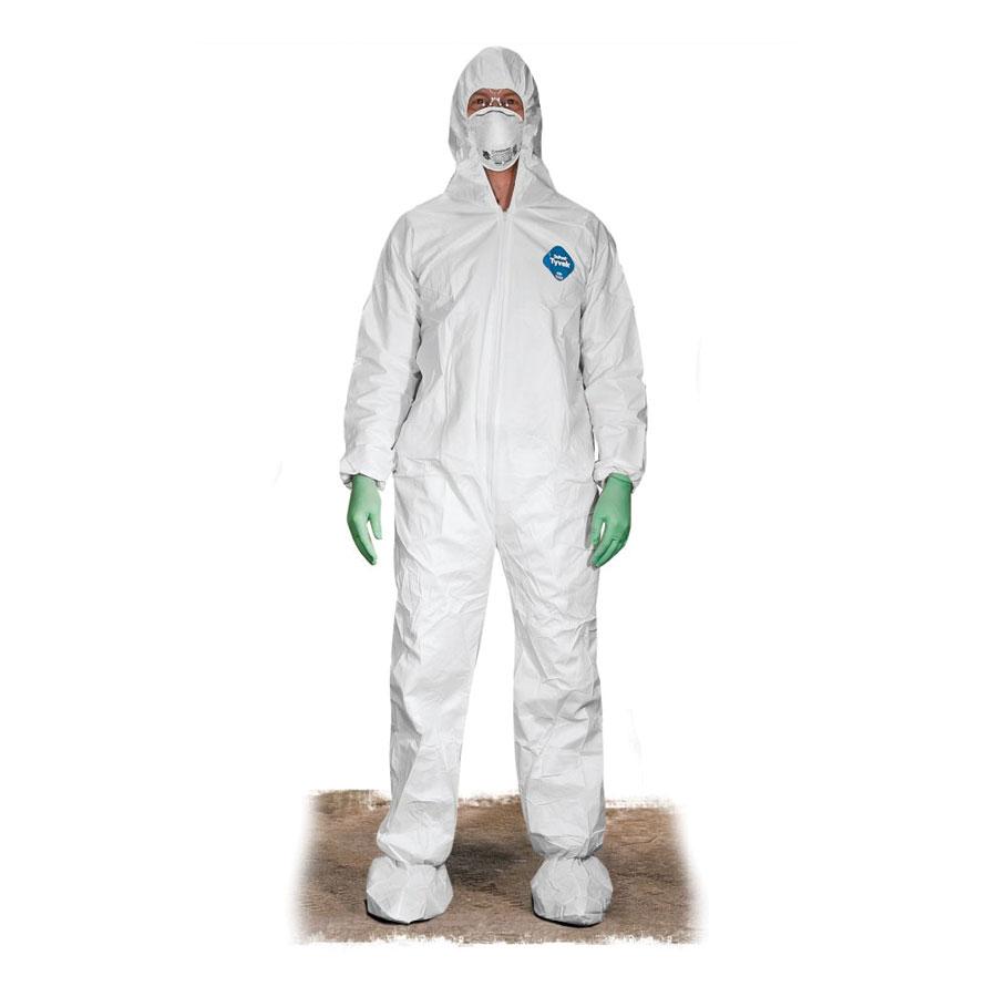 Tyvek Coverall Full Suit with Hood and Boots Coveralls Arrowhead Forensics Tactical Gear Supplier Tactical Distributors Australia