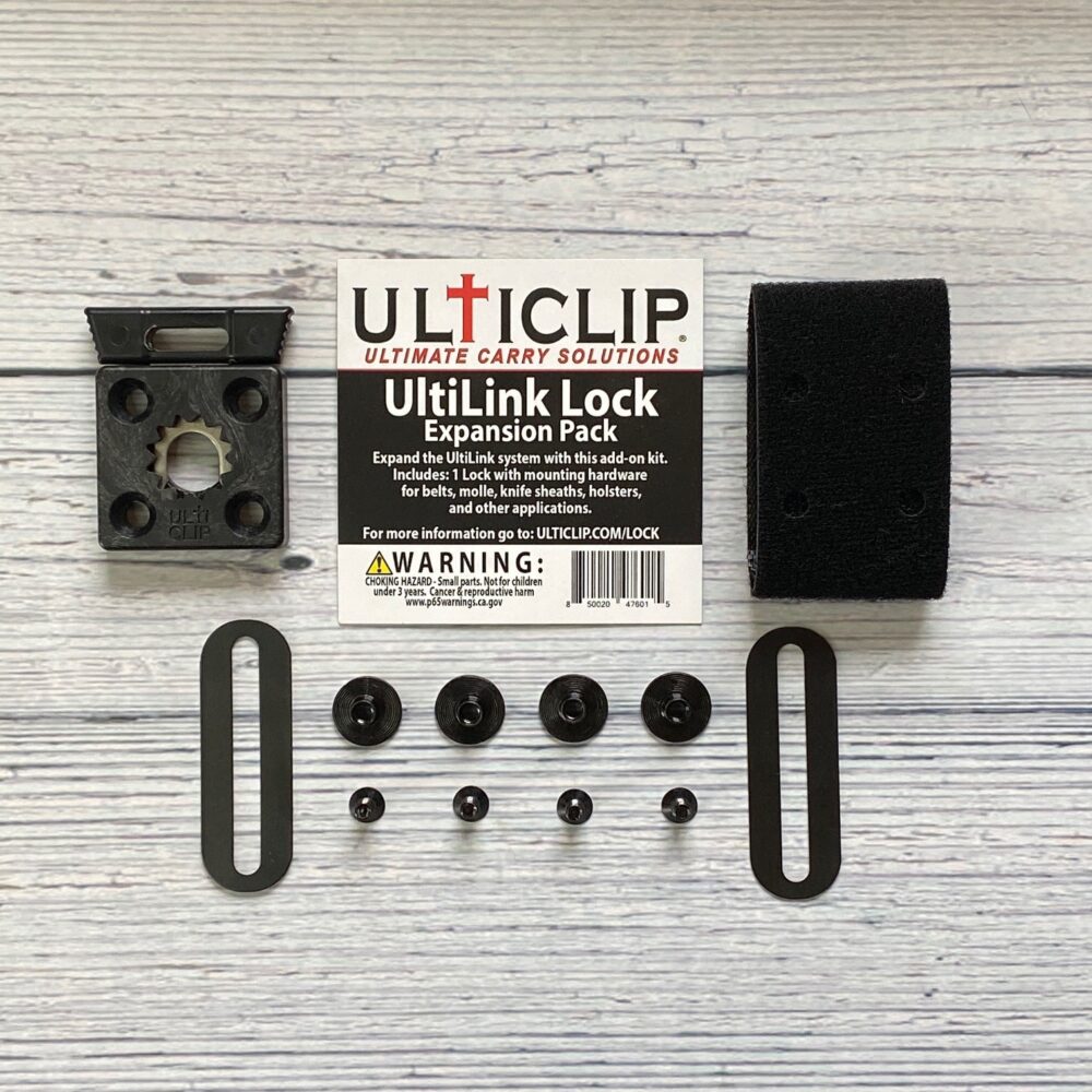 Ulticlip Ultimate Carry Solutions Lock Expansion Pack Accessories Ulticlip Ultimate Carry Solutions Tactical Gear Supplier Tactical Distributors Australia