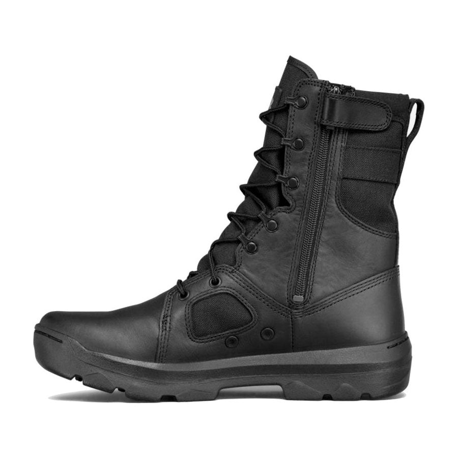 Under Armour FNP Side Zip 8 Inches Tactical Boot Black Footwear Under Armour Tactical Gear Supplier Tactical Distributors Australia