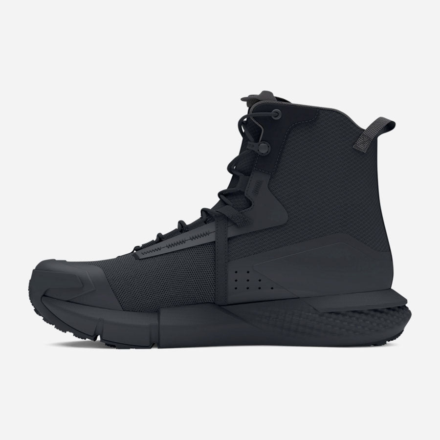 Under Armour Men's Charged Valsetz Wide 4E Tactical Boots Black Boots Under Armour Tactical Gear Supplier Tactical Distributors Australia