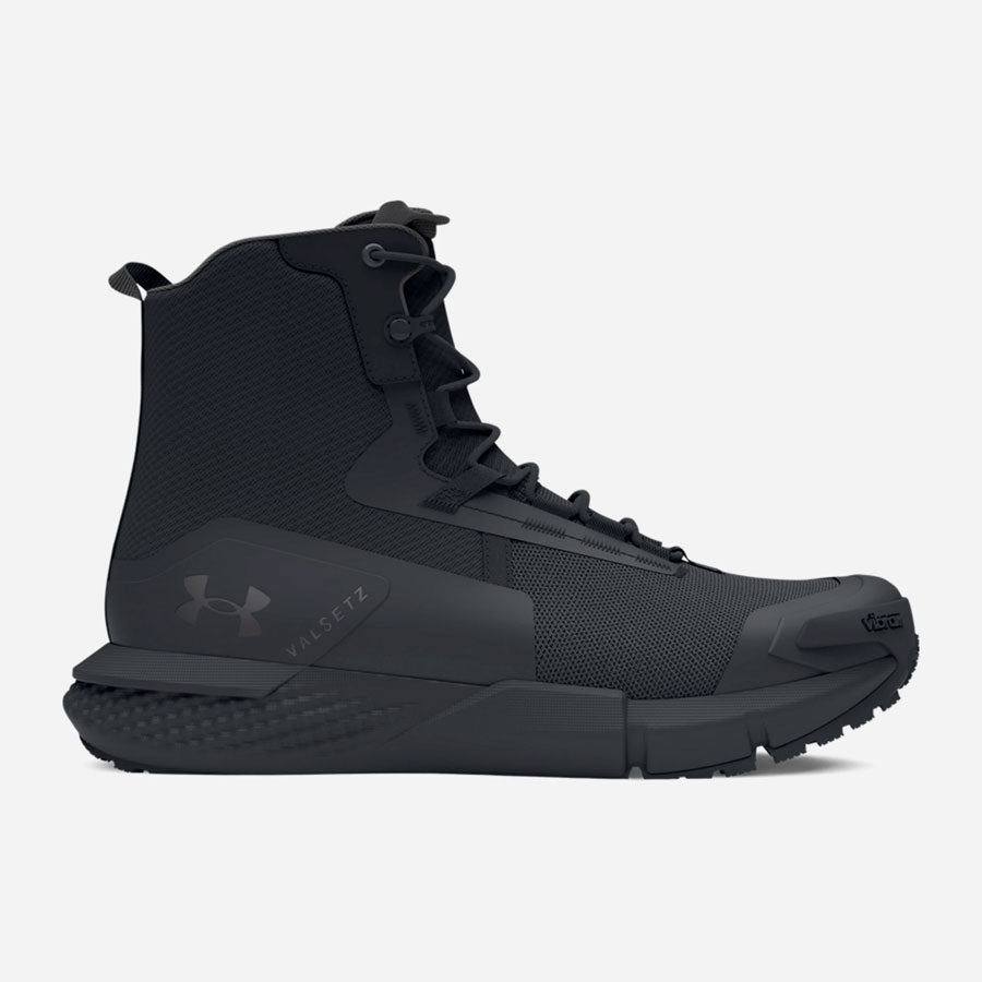 Under Armour Men's Charged Valsetz Wide 4E Tactical Boots Black Boots Under Armour Tactical Gear Supplier Tactical Distributors Australia