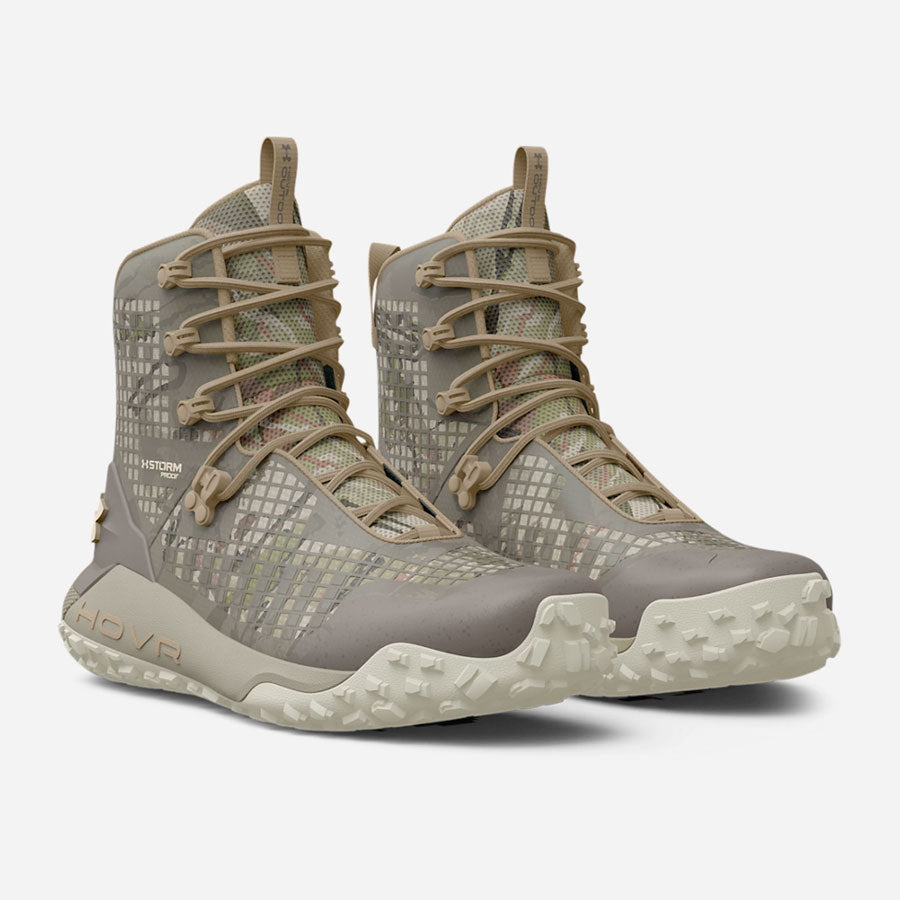 Under Armour Men's HOVR Dawn Waterproof 2.0 Boots Brown Boots Under Armour Tactical Gear Supplier Tactical Distributors Australia
