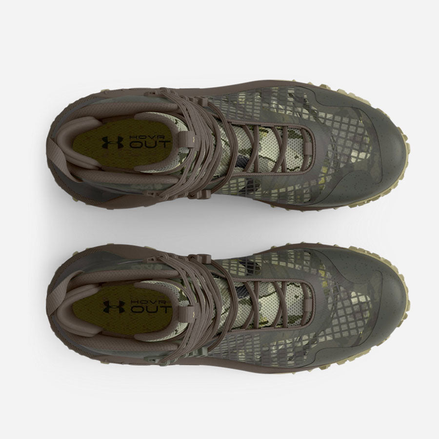 Under Armour Men's HOVR Dawn Waterproof 2.0 Boots Green Boots Under Armour Tactical Gear Supplier Tactical Distributors Australia