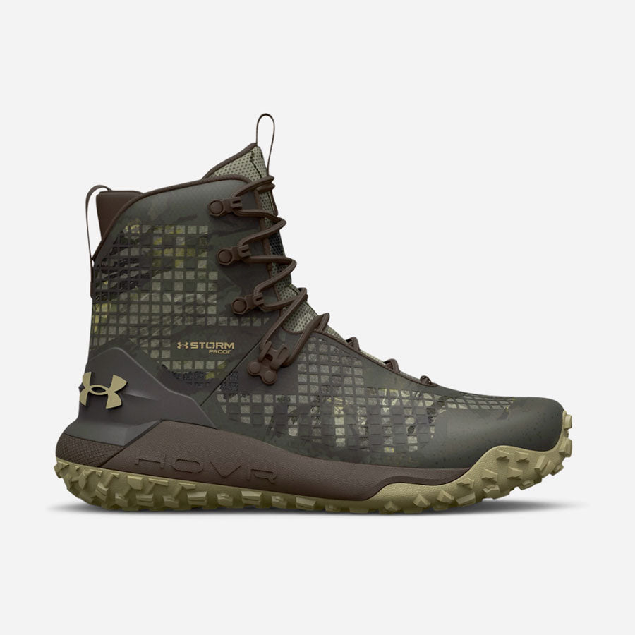 Under Armour Men's HOVR Dawn Waterproof 2.0 Boots Green Boots Under Armour Tactical Gear Supplier Tactical Distributors Australia