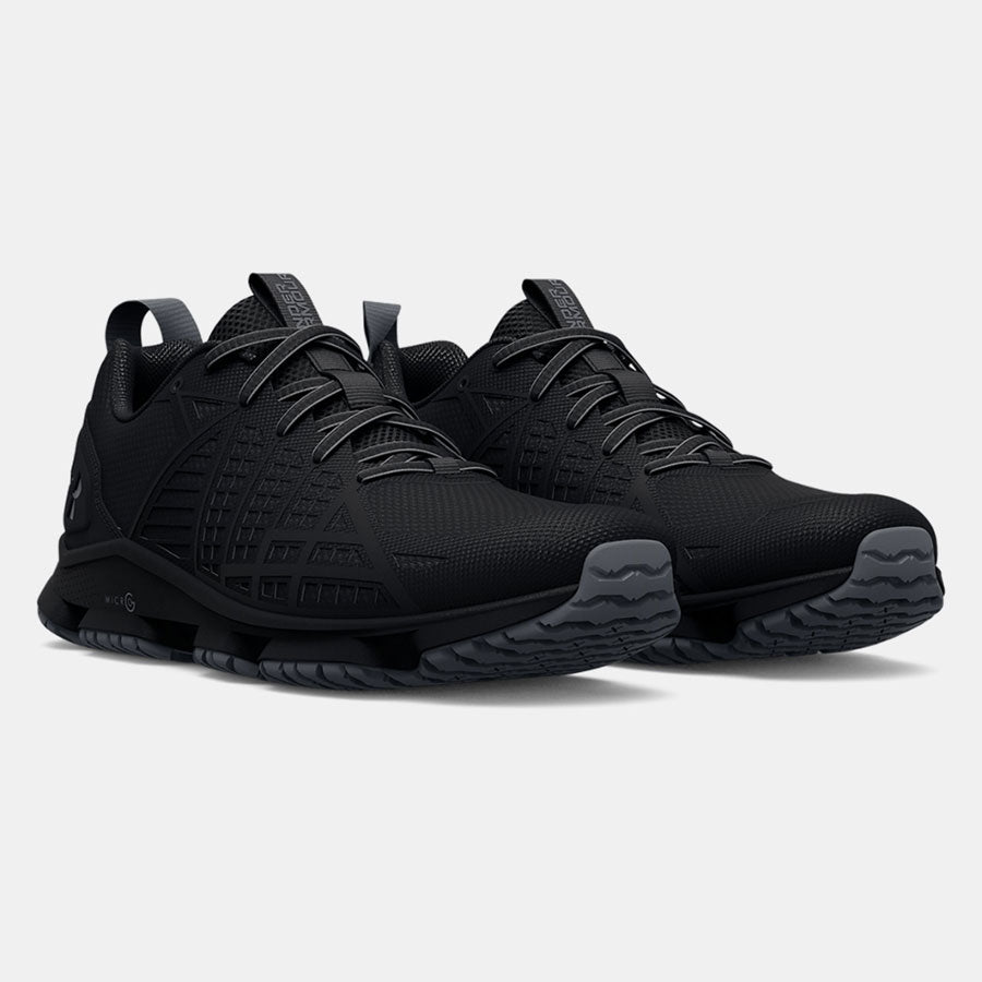 Under Armour Men's Micro G Strikefast Tactical Shoes Black Footwear Under Armour Tactical Gear Supplier Tactical Distributors Australia