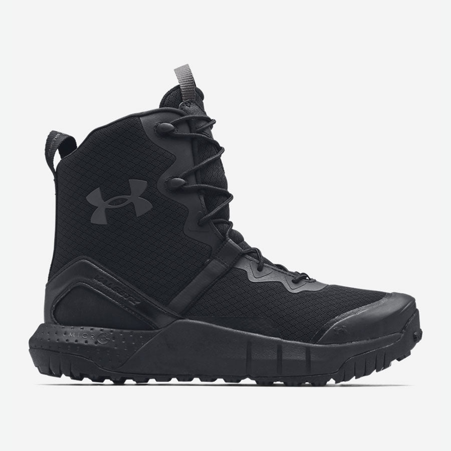 Under Armour Men's Micro G Valsetz Tactical Boot Black Boots Under Armour Tactical Gear Supplier Tactical Distributors Australia