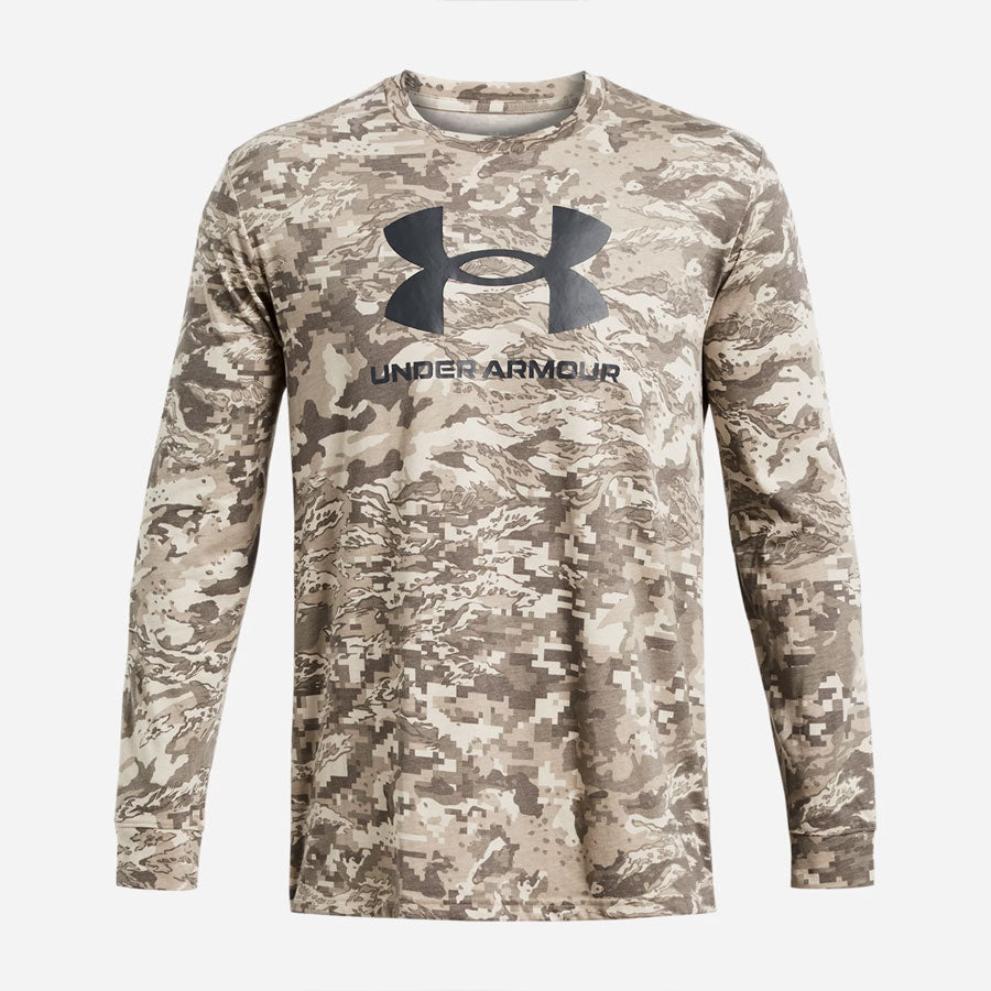 Under Armour Men's UA ABC Camo Long Sleeve Brown Tees Under Armour Tactical Gear Supplier Tactical Distributors Australia