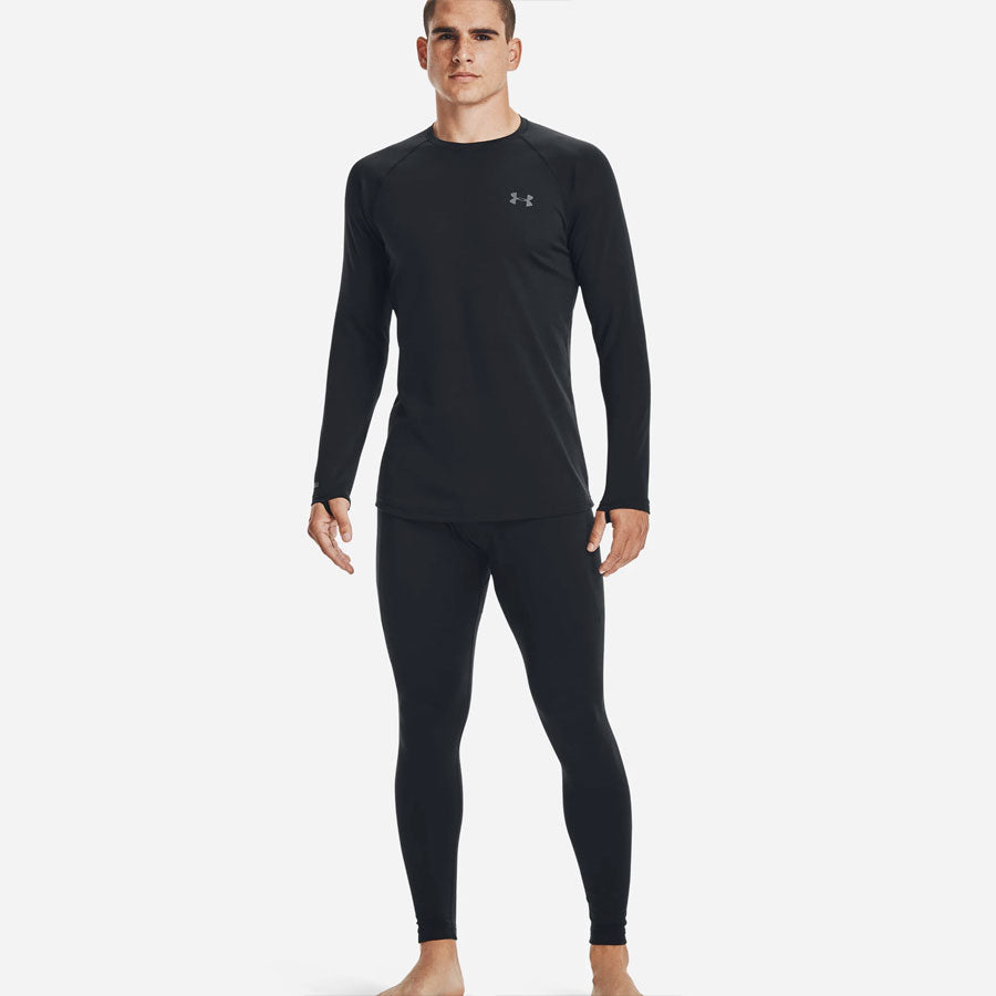 Under Armour Tactical Coldgear Base 3.0 Long Sleeve Shirt Black Tactical Gear Australia