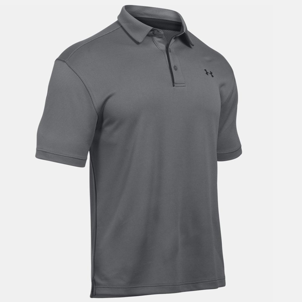 Under Armour Tech Polo Shirt Graphite Shirts Under Armour Small Tactical Gear Supplier Tactical Distributors Australia