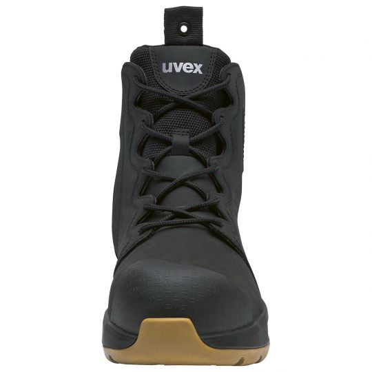 UVEX 3 X-Flow Side-Zip Work Boot Black/Tan Footwear Uvex Tactical Gear Supplier Tactical Distributors Australia