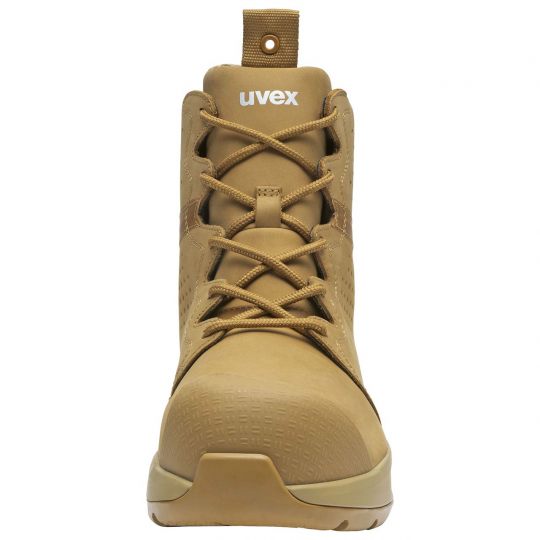 UVEX 3 X-Flow Tan Work Boot Wheat Footwear Uvex Tactical Gear Supplier Tactical Distributors Australia