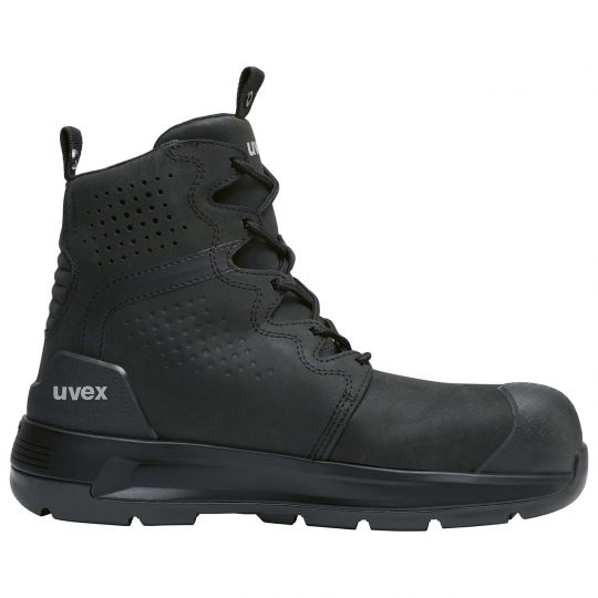 UVEX 3 X-Flow Work Boot Black Footwear Uvex US 5 Tactical Gear Supplier Tactical Distributors Australia