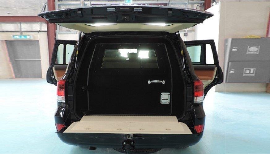 Ventura Tactical Systems Armoured Vehicle Toyota Land Cruiser 200 SUV Armoured Vehicle Ventura Tactical Systems Tactical Gear Supplier Tactical Distributors Australia