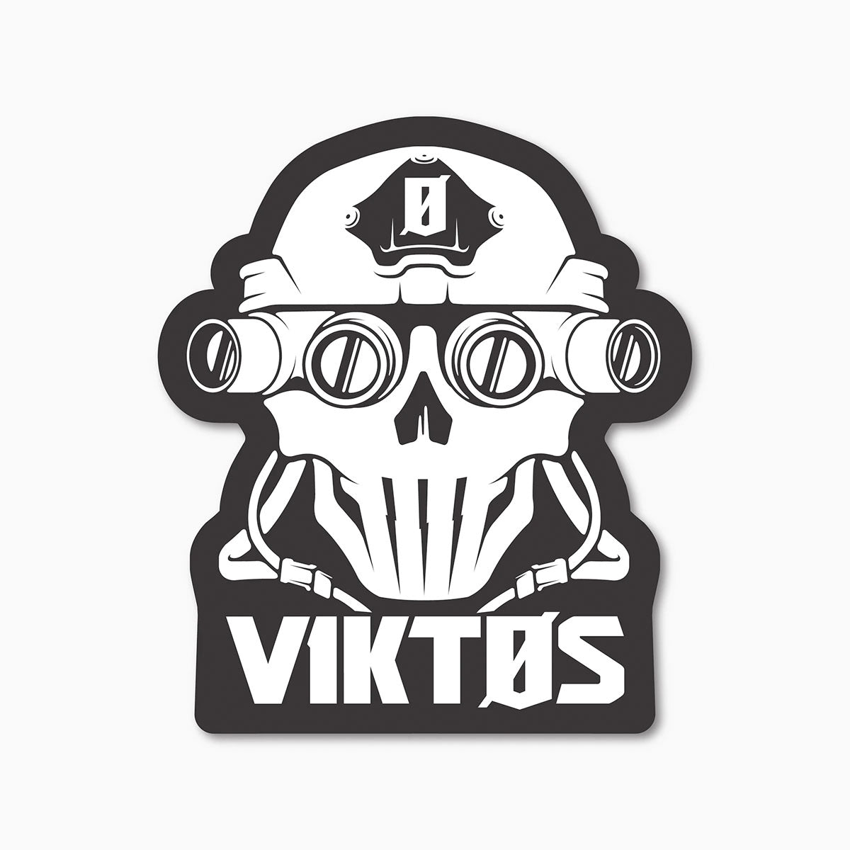 VIKTOS 3 Inches Four Eyes Sticker White Accessories VIKTOS Tactical Gear Supplier Tactical Distributors Australia