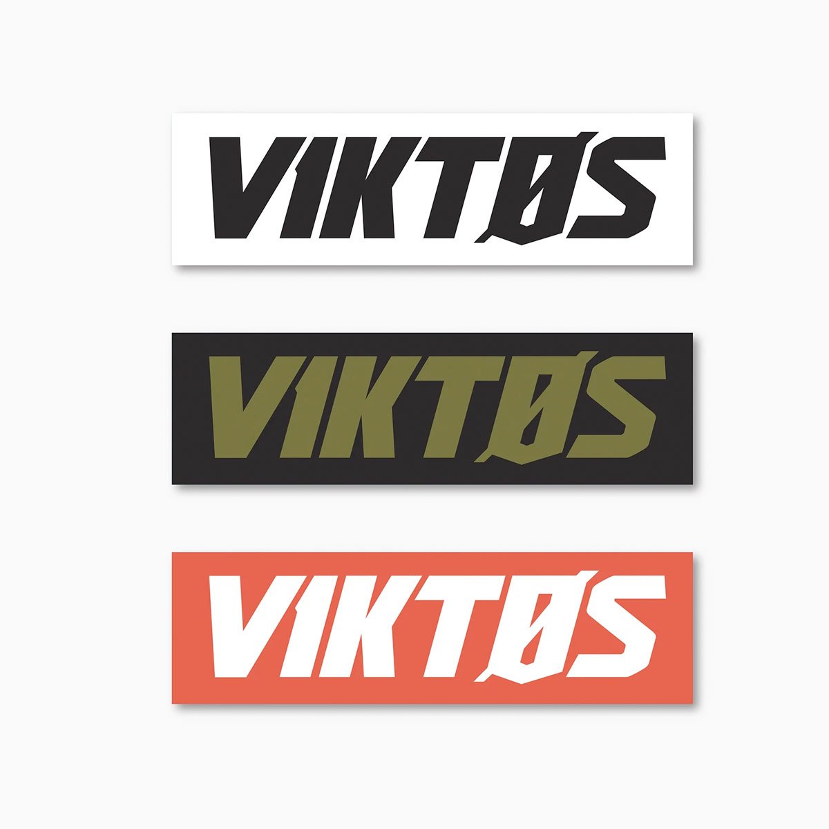 VIKTOS 4 Inches VIKTOS Sticker 3 Pack Multi Colours Accessories VIKTOS Tactical Gear Supplier Tactical Distributors Australia