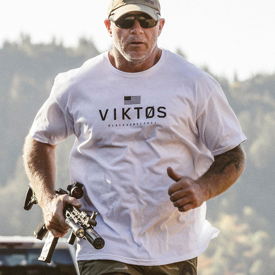 Viktos Archetype Tee Tees & Tanks VIKTOS White Small Tactical Gear Supplier Tactical Distributors Australia