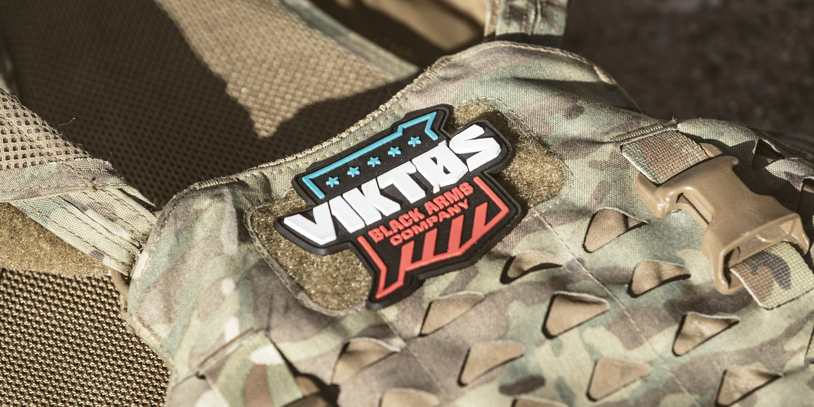 VIKTOS Brazen Shield Moralpha Patch Black Morale Patches VIKTOS Tactical Gear Supplier Tactical Distributors Australia