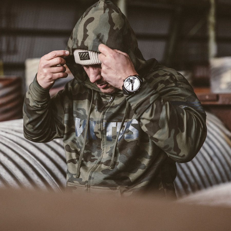 VIKTOS burnished hoodie Woodland Camo Outerwear VIKTOS Tactical Gear Supplier Tactical Distributors Australia