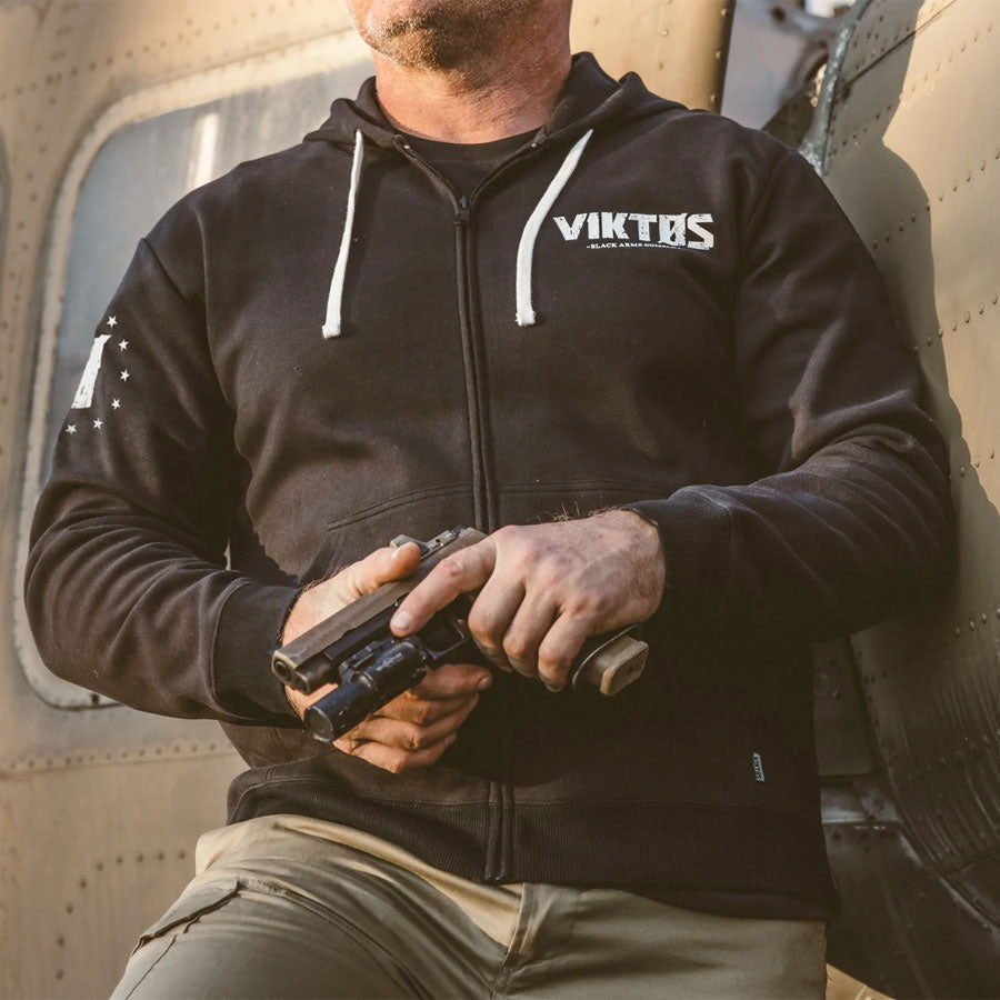 VIKTOS Gunvent Bigshow Hoodie Black Outerwear VIKTOS Tactical Gear Supplier Tactical Distributors Australia